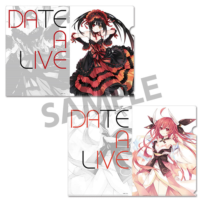 Date a Live HOBBY STOCK Date a Live Clear Document Folder Set: Type 7～12