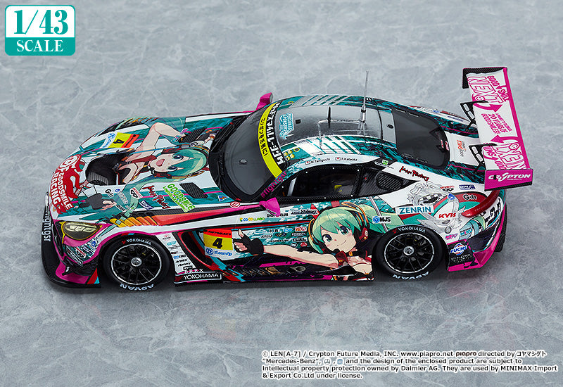 Hatsune Miku GT Project GOODSMILE RACING 1/43rd Scale Good Smile Hatsune Miku AMG 2020 SUPER GT Okayama Test Ver.