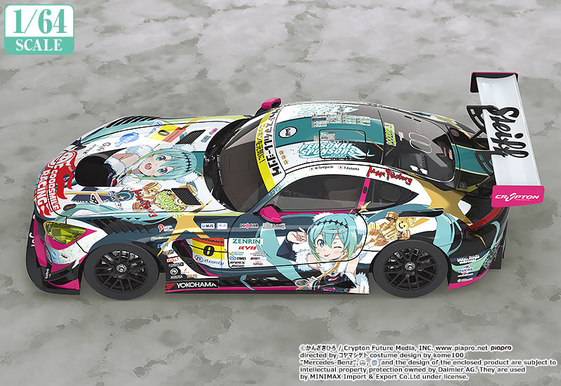 Hatsune Miku GT Project GOODSMILE RACING 1/64 Scale Good Smile Hatsune Miku AMG 2018 SUPER GT Ver.