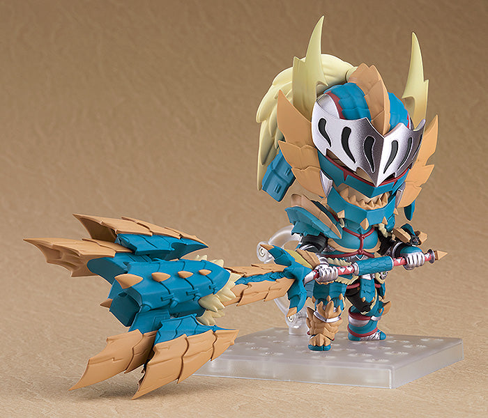 1421 MONSTER HUNTER WORLD: ICEBORNE CAPCOM Nendoroid Hunter: Male Zinogre Alpha Armor Ver.