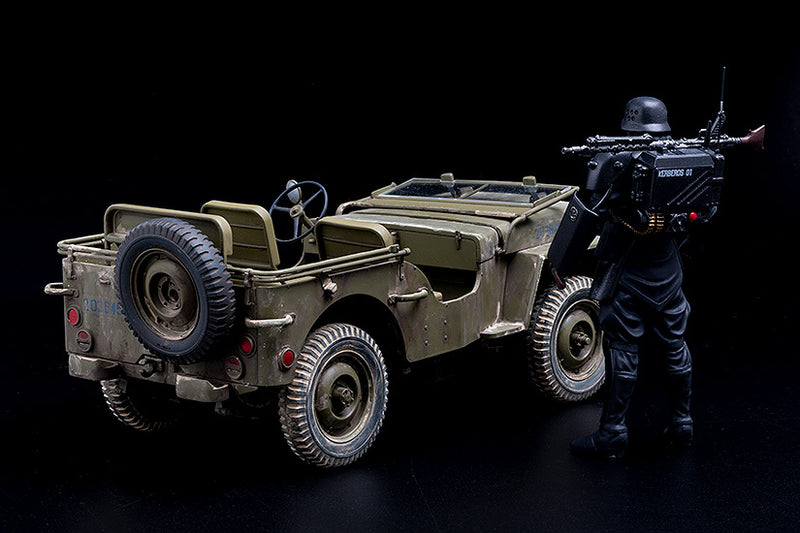 The Red Spectacles Max Factory PLAMAX MF-35: minimum factory PROTECT GEAR with Special Investigations Unit Patrol Vehicle