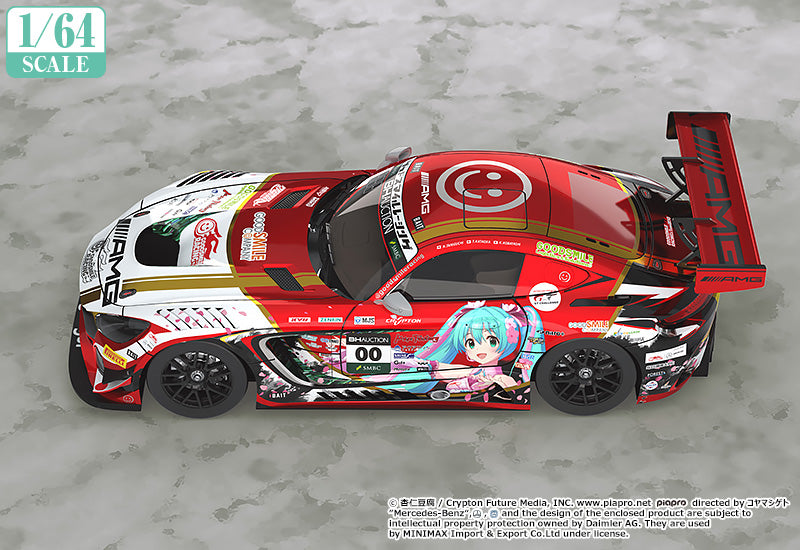 Hatsune Miku GT Project GOODSMILE RACING 1/64 Scale Mercedes-AMG Team GOOD SMILE 2019 SUZUKA 10 HOURS Ver.