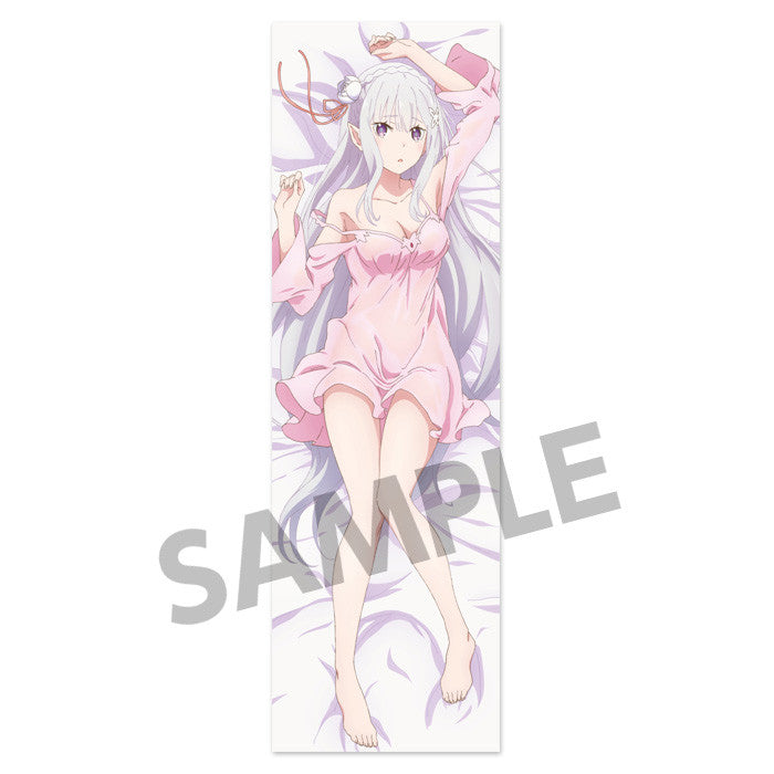 Re:ZERO -Starting Life in Another World- HOBBY STOCK Body Pillow Cover Emilia DAKIMAKURA　