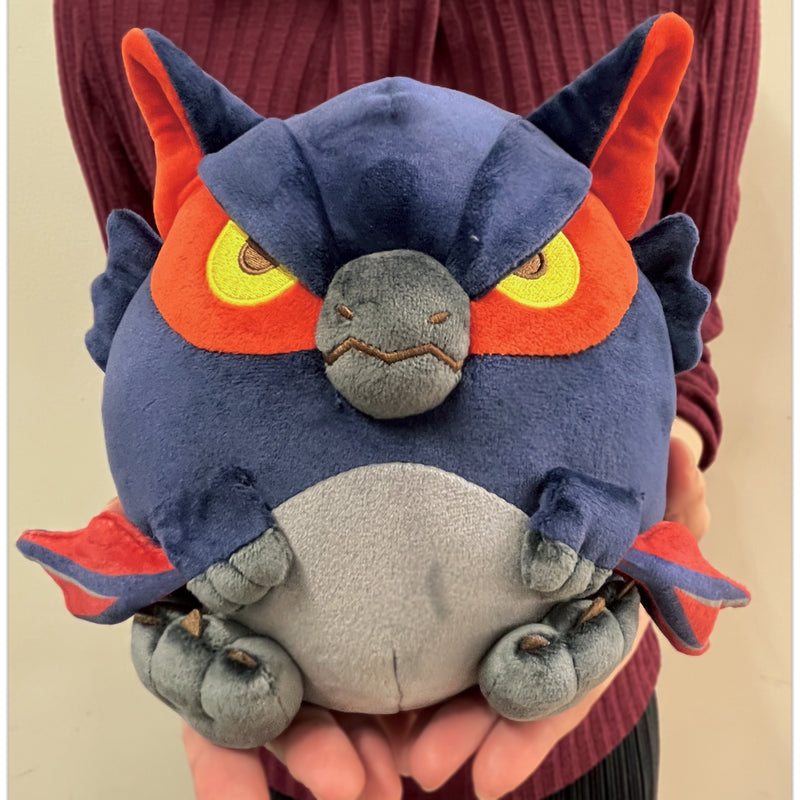 MONSTER HUNTER CAPCOM Monster Hunter Fluffy Eggshaped Plush Nargacuga