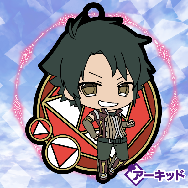 Knight's & Magic Genco Rubber Strap Collection (Set of 8 Characters)