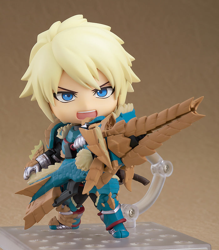 1421‐DX MONSTER HUNTER WORLD: ICEBORNE CAPCOM Nendoroid Hunter: Male Zinogre Alpha Armor Ver. DX