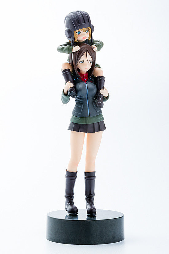 GIRLS und PANZER der Film Max Factory PLAMAX MF-16 minimum factory Katyusha & Nonna