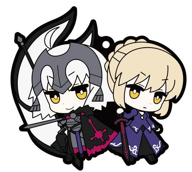RUBBER MASCOT BUDDY COLLE MEGAHOUSE Fate/Grand Order (Set of 6 Characters)