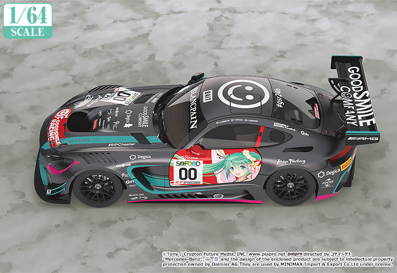 Hatsune Miku GT Project GOODSMILE RACING 1/64 Scale Good Smile Hatsune Miku AMG 2017 SPA24H Finals Ver.