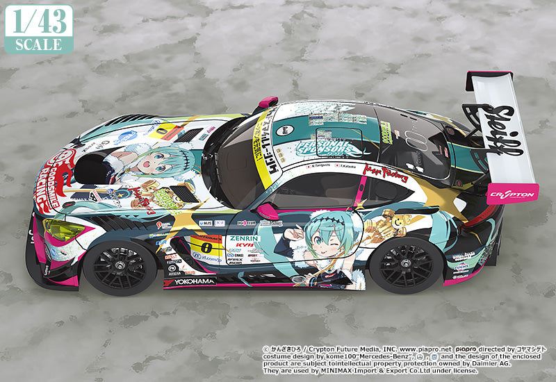 Hatsune Miku GT Project GOODSMILE RACING 1/43rd Scale Good Smile Hatsune Miku AMG: 2018 Final Race Ver.