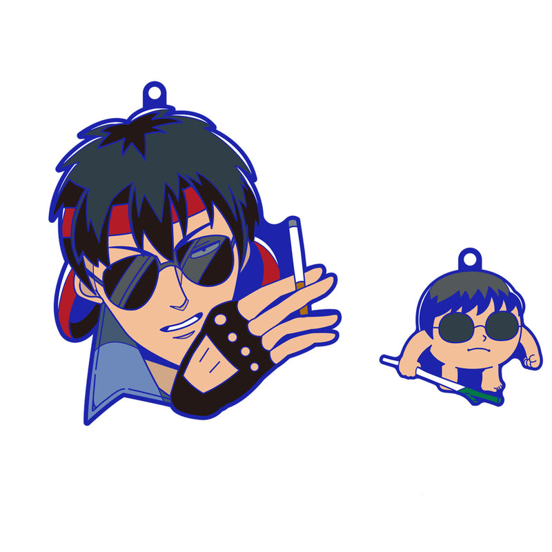 GINTAMA MEGAHOUSE OKAWABUKUBU OSYANTY♡RUBBER MASCOT (1 Random Blind Box)