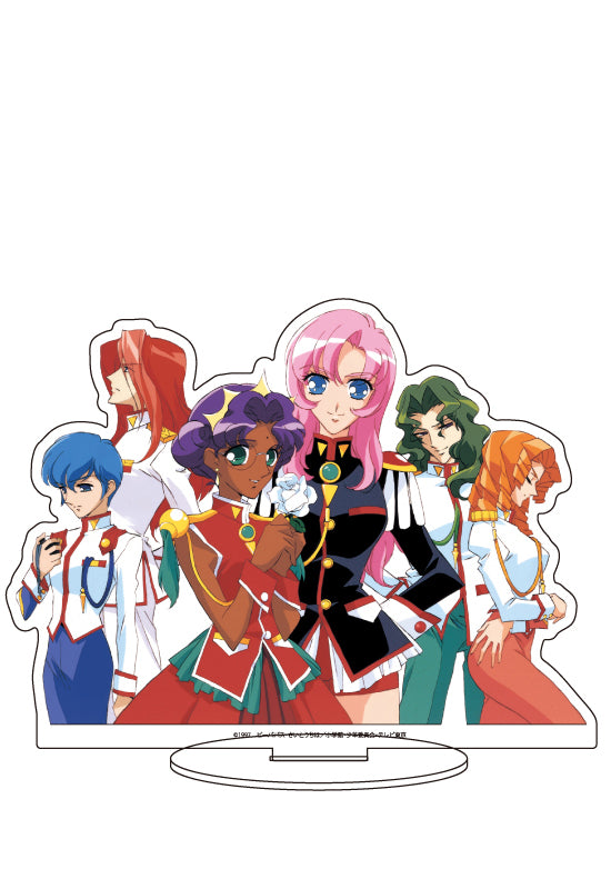 Revolutionary Girl Utena A3 Chara Acrylic Figure 04 Group Design