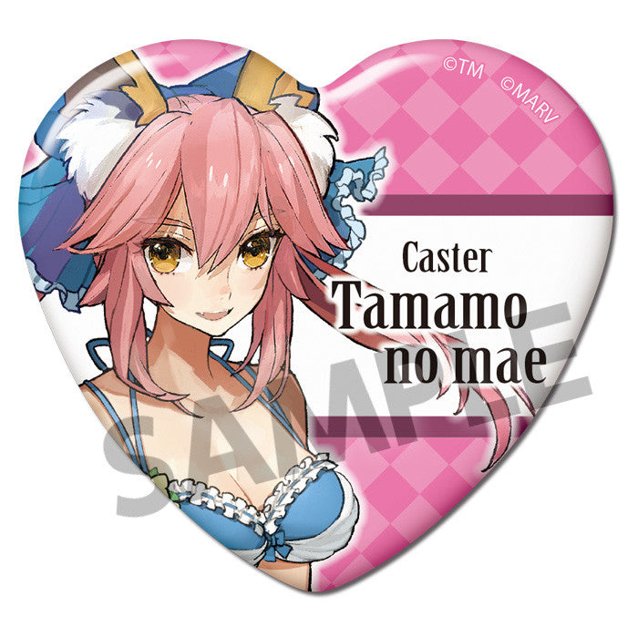 Fate/EXTELLA HOBBY STOCK Fate/EXTELLA Heart Can Badge Collection (1 Random Badge)