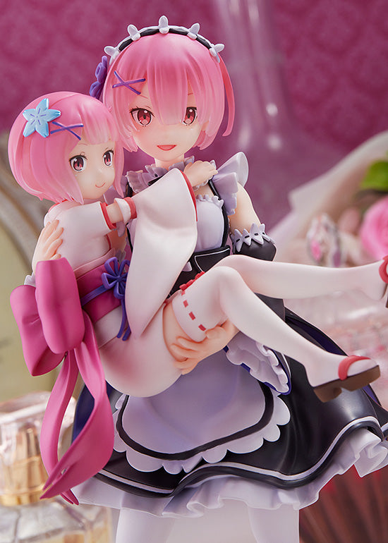 Re:ZERO -Starting Life in Another World- SEGA Figure Ram & Childhood Ram