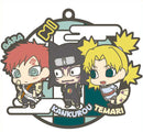 Naruto MEGHOUSE Rubber Mascot Badicore Three-man cell (1 Random Blind Box)