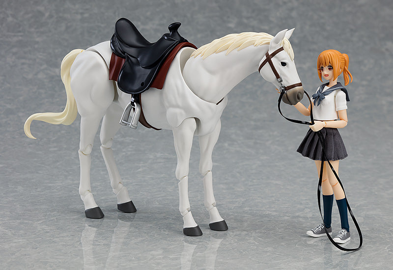 490b Max Factory figma Horse ver. 2 (White) (re-run)