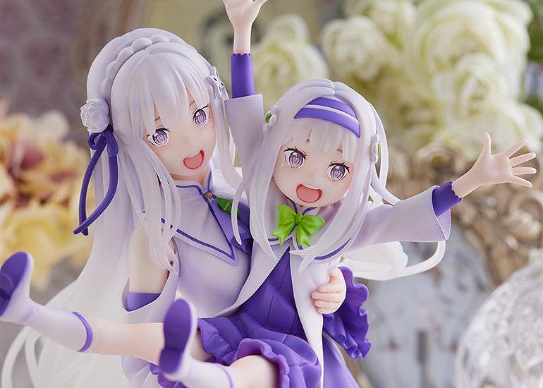 Re:ZERO -Starting Life in Another World- SEGA Figure Emilia & Childhood Emilia