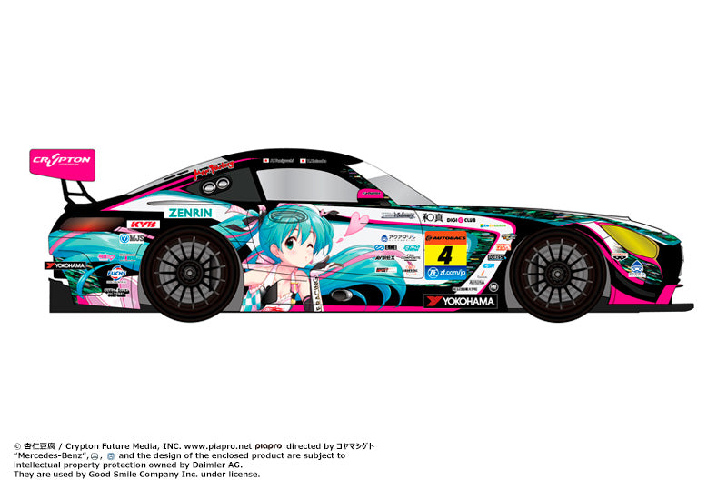 Hatsune Miku GT Project Good Smile Racing 1/32nd Scale Good Smile Hatsune Miku AMG: 2019 SUPER GT Ver.