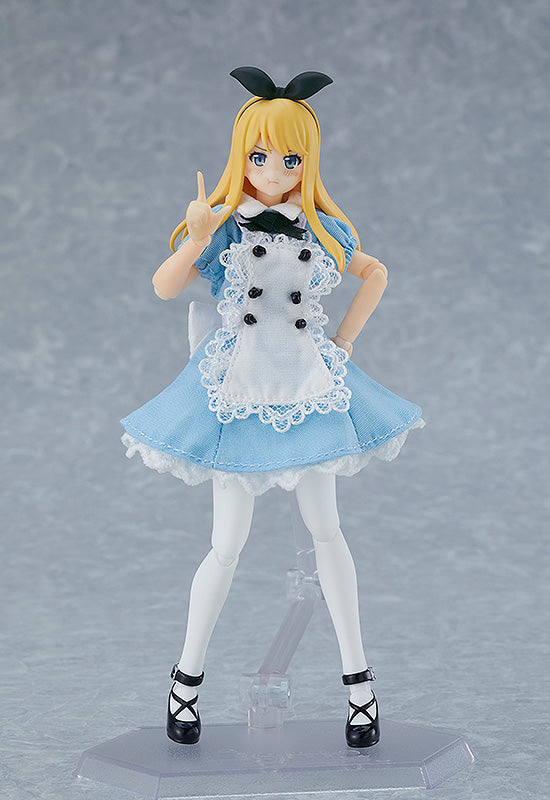 598 figma Female Body (Alice) with Dress + Apron Outfit