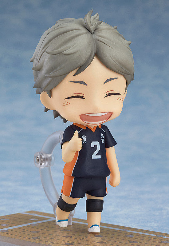 665 Haikyu!! Karasuno High VS Shiratorizawa Academy Nendoroid Koushi Sugawara (Re-run)