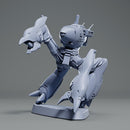 Mobile Police Patlabor PLAMAX MF-72 minimum factory Ingram & Crab-Man High Leg: Effect Color Ver.