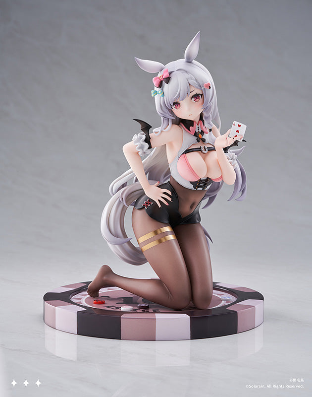 Kurima's original character Solarain Ashige-chan: Lucky Dealer ver.