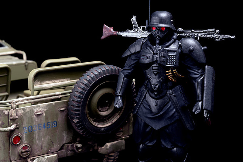 The Red Spectacles Max Factory PLAMAX MF-35: minimum factory PROTECT GEAR with Special Investigations Unit Patrol Vehicle