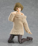574 figma Styles figma Female Body (Chiaki) with Off-the-Shoulder Sweater Dress