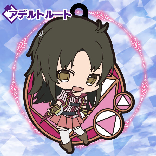 Knight's & Magic Genco Rubber Strap Collection (Set of 8 Characters)