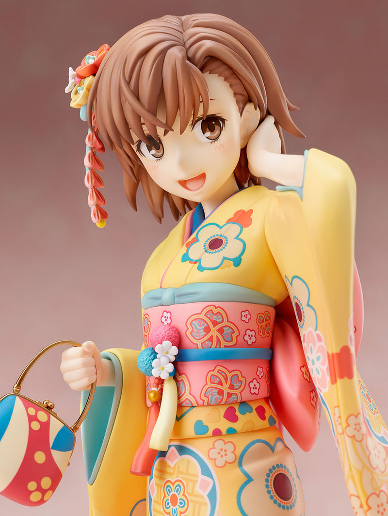 A Certain Scientific Railgun T FURYU Corporation T -Mikoto Misaka- Furisode ver. 1/7 Scale Figure