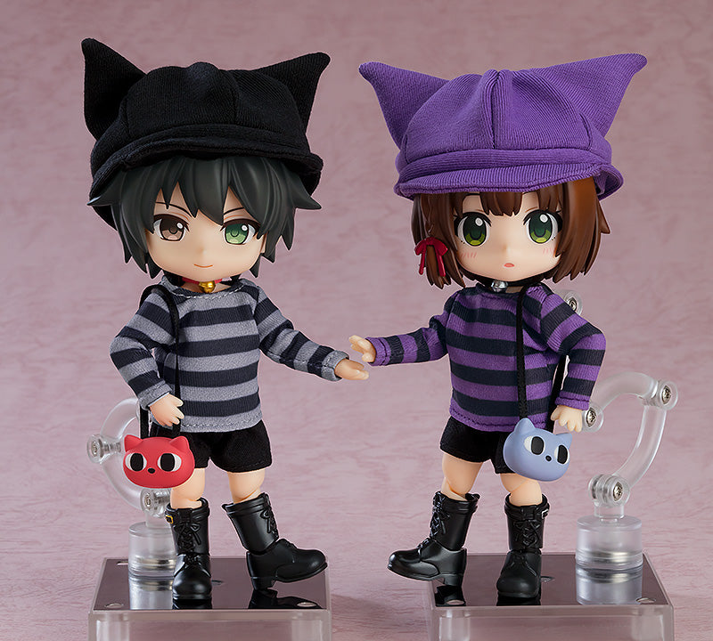 Nendoroid Doll Outfit Set: Cat-Themed Outfit (Gray)