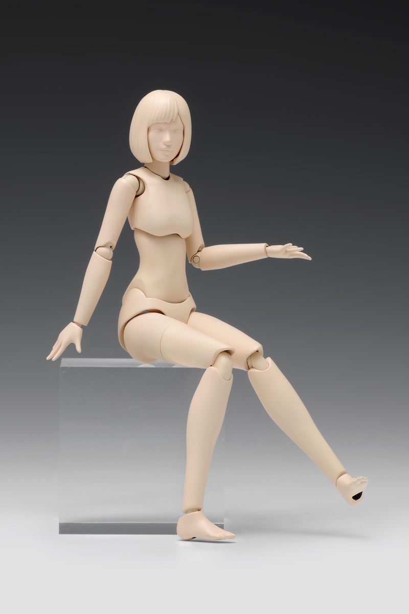 Movable Body WAVE Female Type [Ver. A] Plastic Model SR-022 1/12 Scale