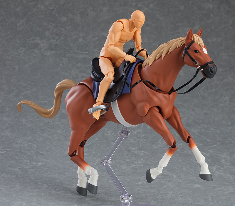 490d Max Factory figma Horse ver. 2 (Light Chestnut)