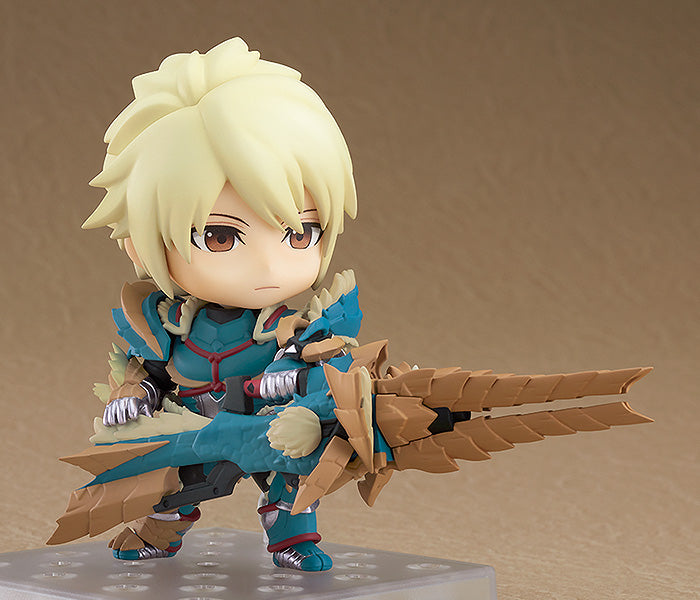 1421‐DX MONSTER HUNTER WORLD: ICEBORNE CAPCOM Nendoroid Hunter: Male Zinogre Alpha Armor Ver. DX