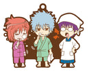 GINTAMA MEGAHOUSE RUBBER MASCOT BUDYCOLLE GINTAMA HE & I (Set of 6 Characters)