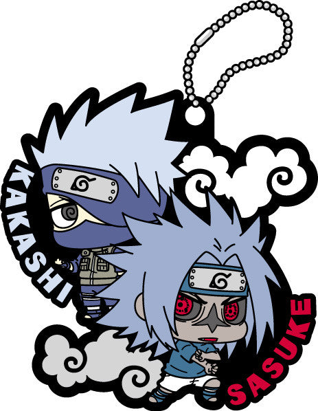RUBBER MASCOT NARUTO SASUKE SPECIAL! (Set of 6 Characters)