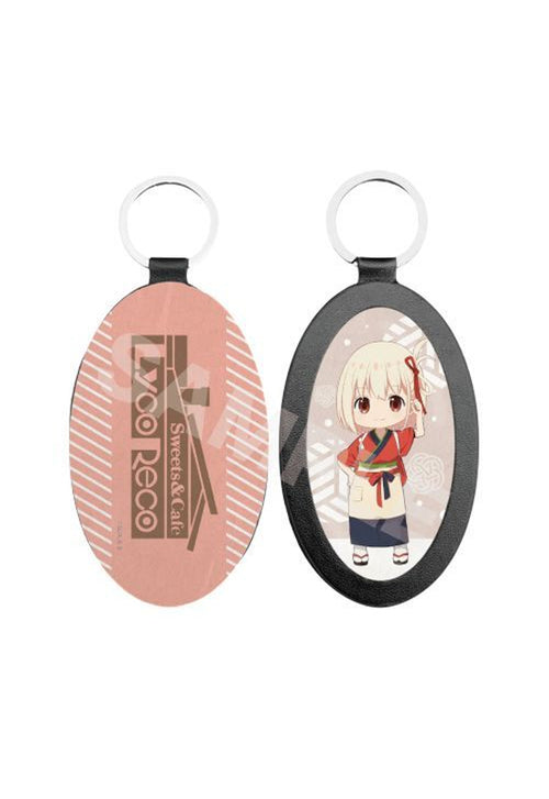 Lycoris Recoil CS.FRONT Leather Key Chain 05 Nishikigi Chisato (Deform