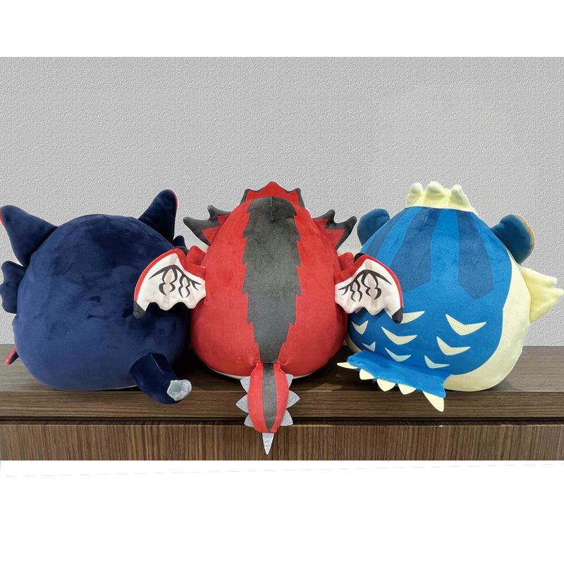 MONSTER HUNTER CAPCOM Monster Hunter Fluffy Eggshaped Plush Rathalos