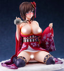 Matarou Original Character Pink・Cat Peeled Back Kimono