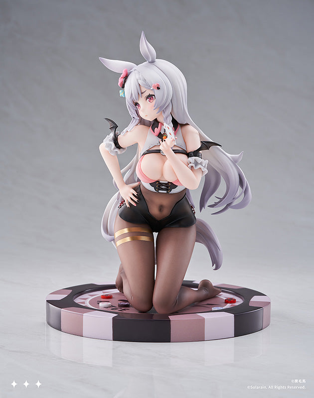 Kurima's original character Solarain Ashige-chan: Lucky Dealer ver.