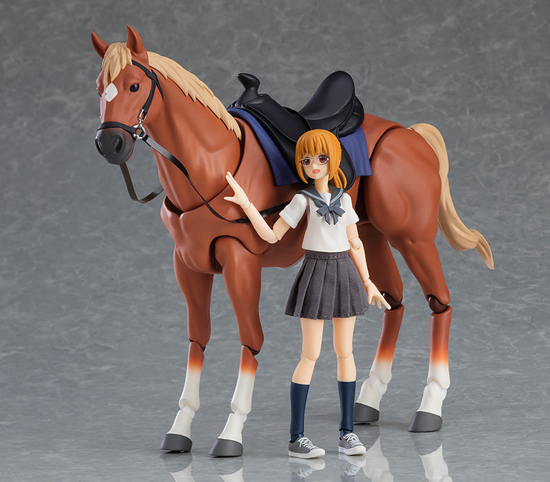 490d Max Factory figma Horse ver. 2 (Light Chestnut)