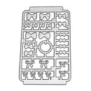 PLUM RIBBON ACCESSORY 2 (WHITE)