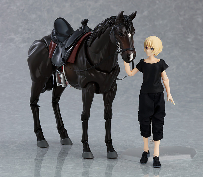 490c Max Factory figma Horse ver. 2 (Dark Bay)