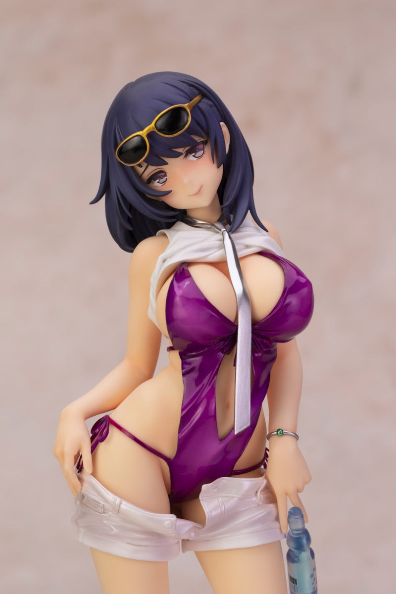 Original Skytube toshiue kanojo illustration by Kekemotsu Purple ver.