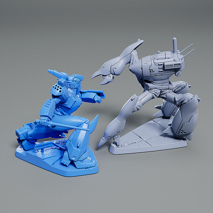 Mobile Police Patlabor PLAMAX MF-72 minimum factory Ingram & Crab-Man High Leg: Effect Color Ver.