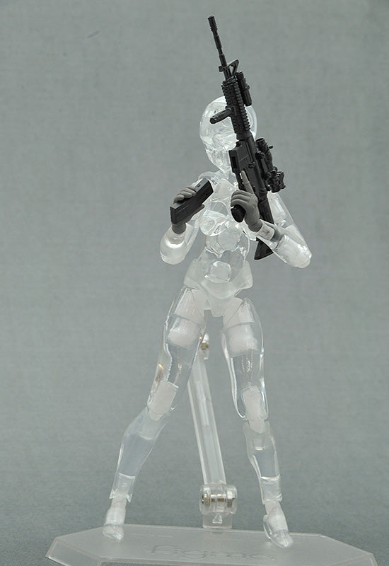 LittleArmor TOMYTEC  LittleArmory-OP5: figma Tactical Gloves (Mas Grey)