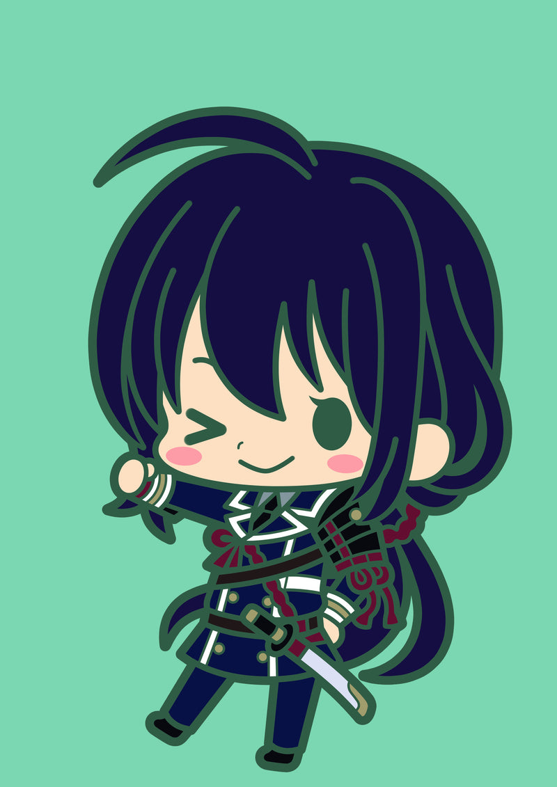 TOUKEN RANBU-ONLINE- KOTOBUKIYA AWATAGUCHI vol.2 RUBBER CHARM (Random Box of 8 Characters)
