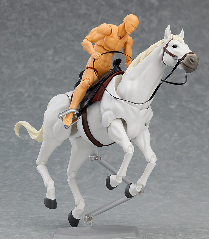 490b Max Factory figma Horse ver. 2 (White) (re-run)