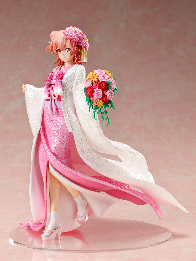 My Teen Romantic Comedy SNAFU FURYU Corporation Climax Yui Yuigahama - Shiromuku - 1/7 Scale Figure