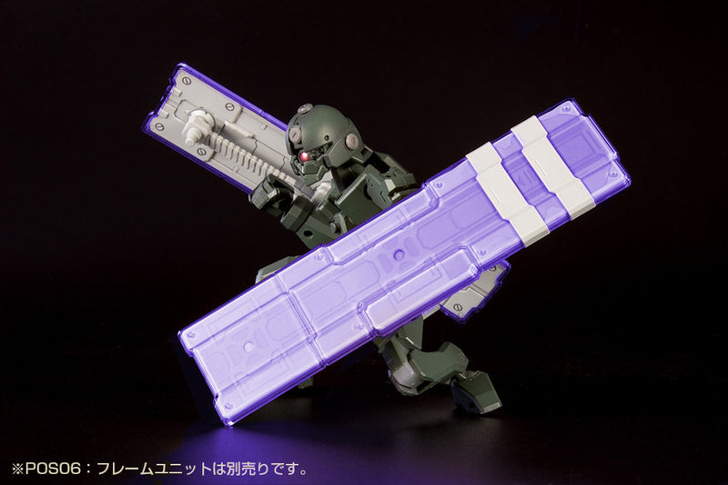 PLA ACT PLUM PLA ACT・OPTION・SERIES10：TWIN SHIELD　Clear purple